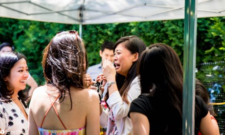 DIana and Phil surprise proposal