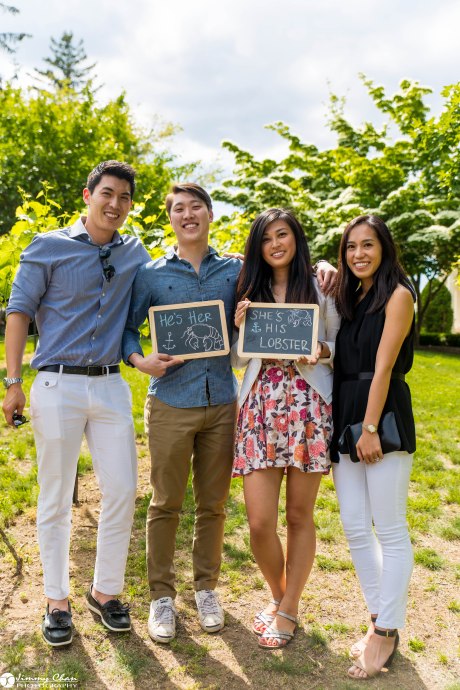 DIana and Phil surprise proposal