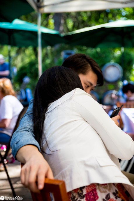 DIana and Phil surprise proposal